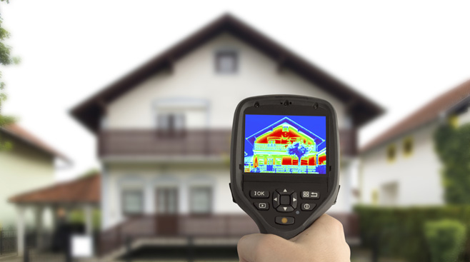 Thermal Image of the House